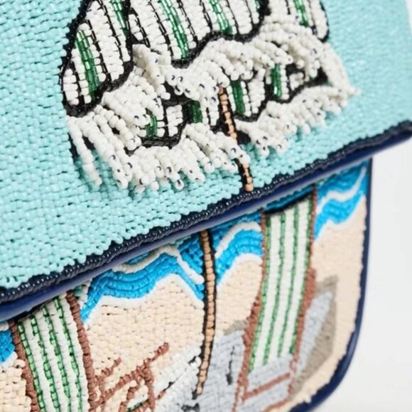 Staud Tommy Beaded Bag Under My Umbrella Shoulder Purse NWT - Picture 7 of 14